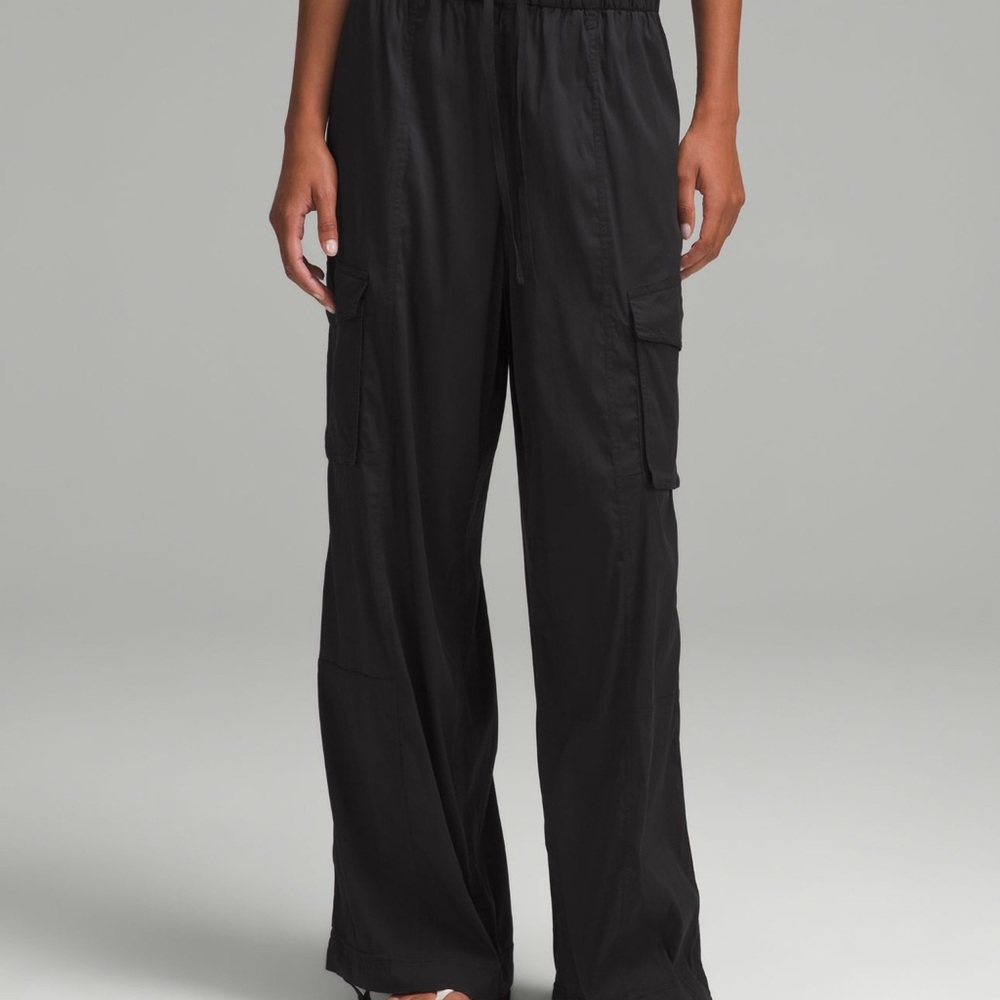 Lululemon Black Cargo Pants